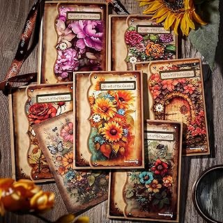 180 Pieces of Vintage Garden Scrapbook Paper