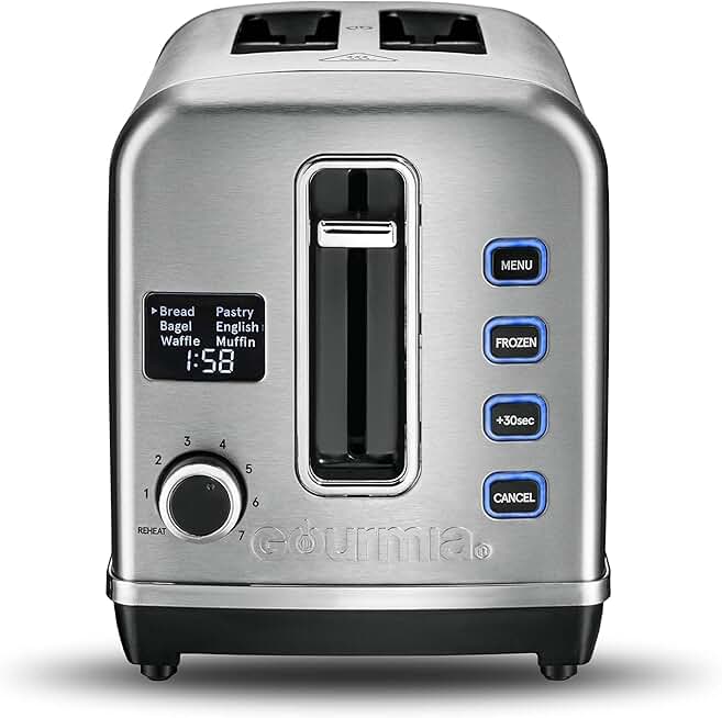 Digital Stainless Steel Multi-Function Toaster