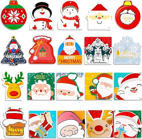 120 Mini Christmas Cards for Holiday Greetings