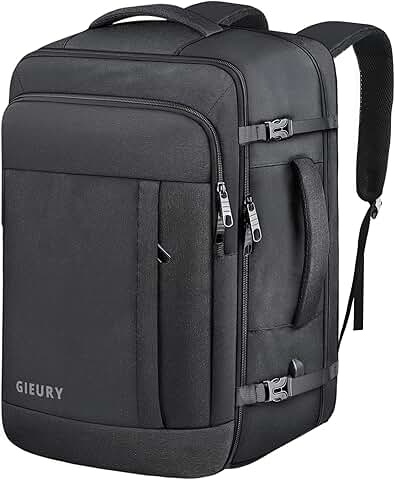 Large 50L Carry-On Travel Backpack for Men and Women