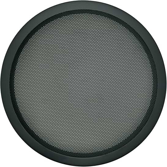 12-inch speaker grill cover with metal frame and mesh