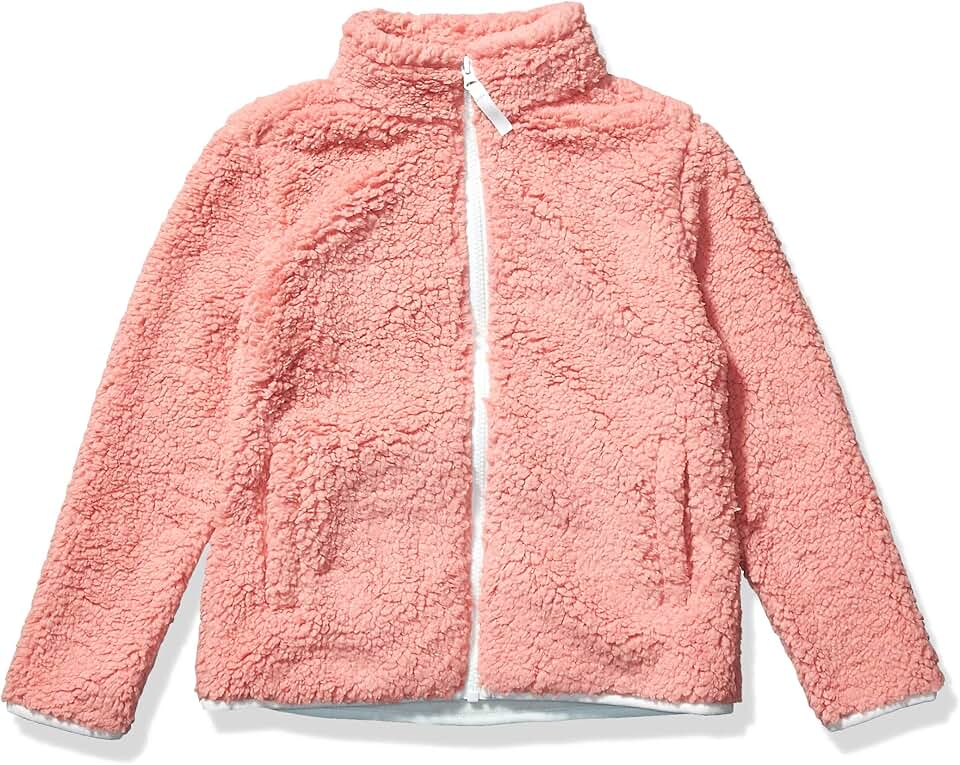 Girls' and Toddlers' Sherpa Fleece Full-Zip Jacket