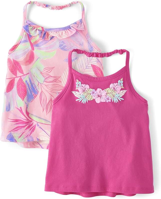 Baby Girl and Toddler Halter Tank Tops