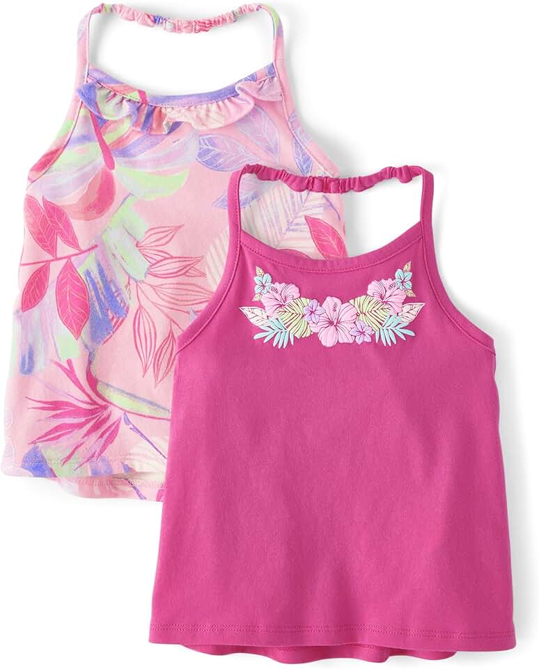 Baby Girl and Toddler Halter Tank Tops