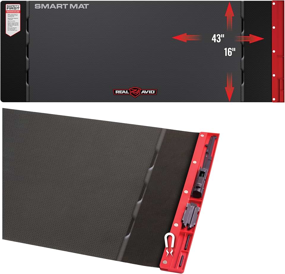 Smart Gun Cleaning Mat Options in Two Sizes