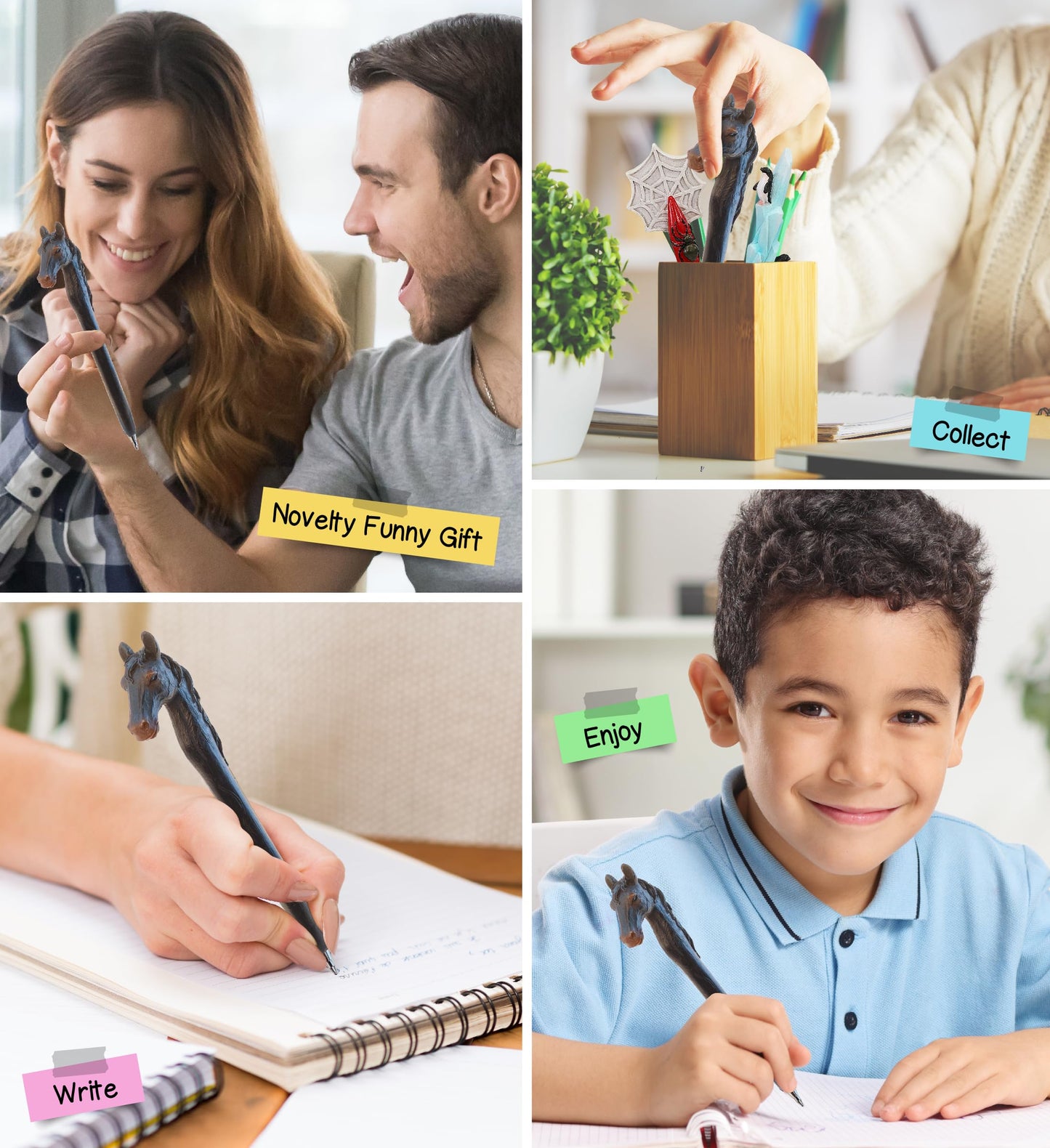 3D Horse Shape Ballpoint Pen for Writing and Gifts
