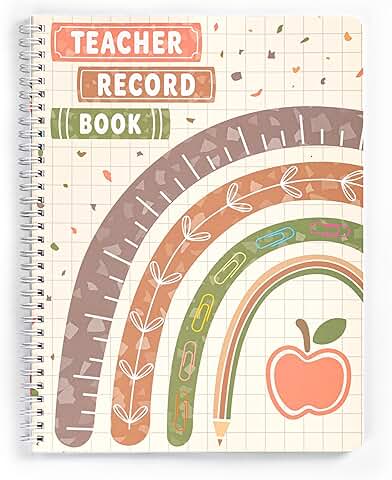 Teacher Record Book, 120 Pages, 11x8.27 Inches