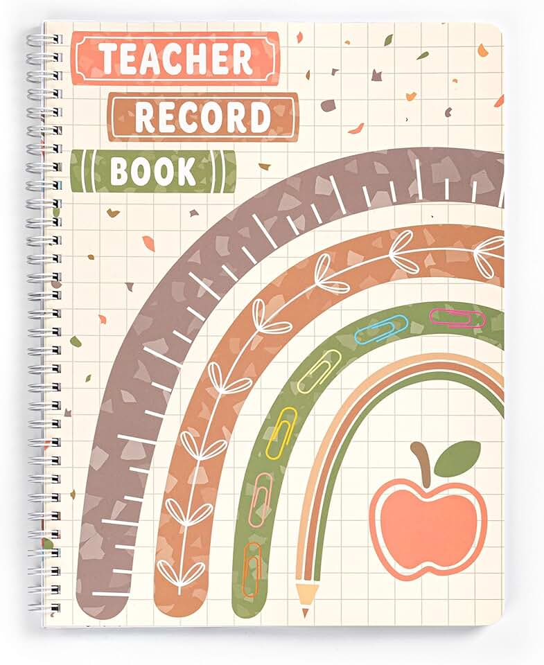 Teacher Record Book, 120 Pages, 11x8.27 Inches