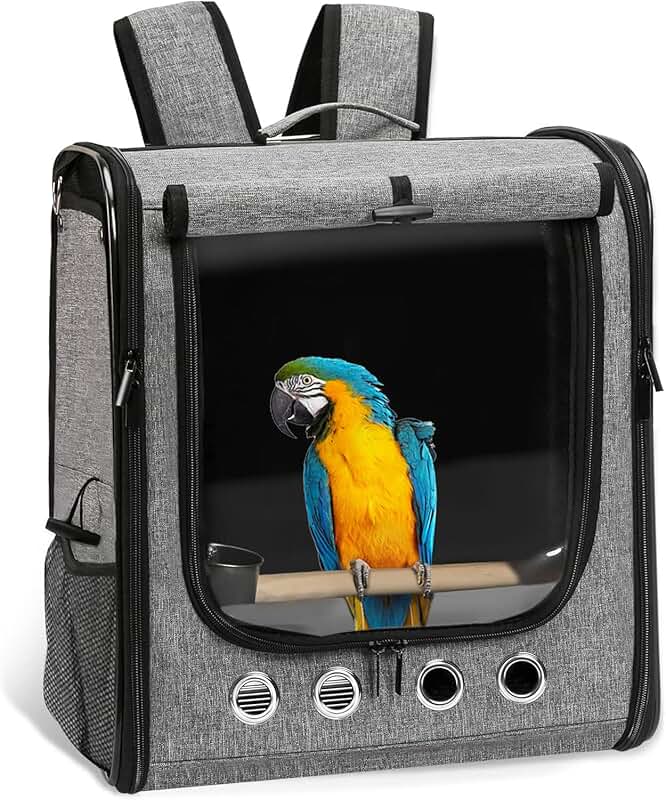 Lightweight Bird Travel Carrier with Stand