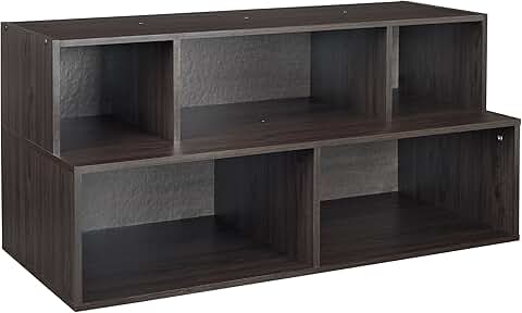 Espresso Store-All Closet Organizer