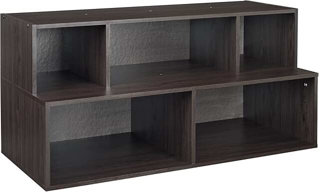 Espresso Store-All Closet Organizer