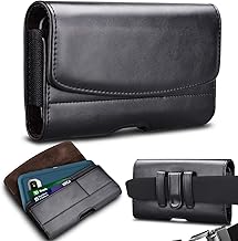Phone Holster for Samsung Galaxy and iPhone Belt Holder Black