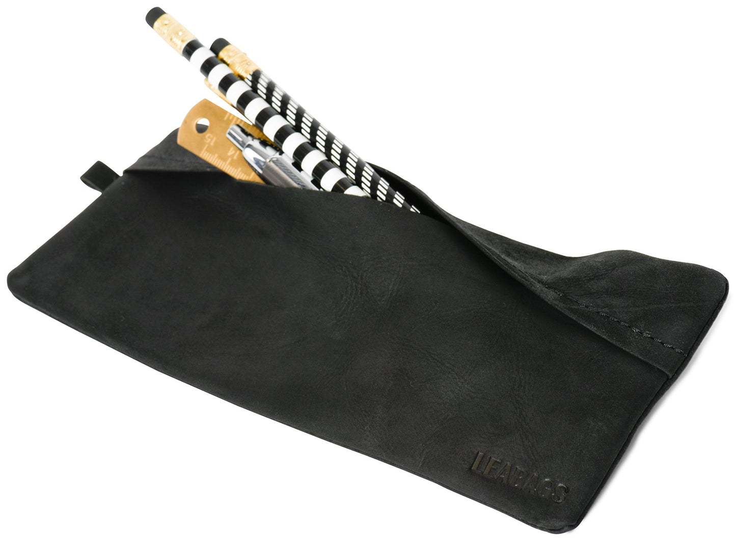 Leather Pencil Case for Adults and Students
