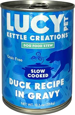 Duck Dog Stew in Gravy, 12.5oz, 12 Pack