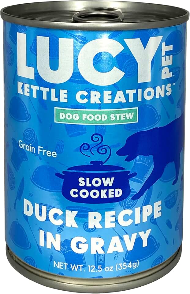 Duck Dog Stew in Gravy, 12.5oz, 12 Pack