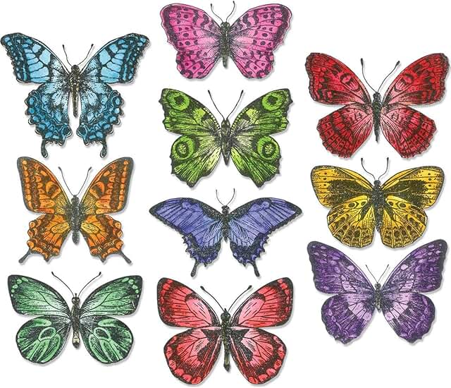 20-Die Flutter Set in Multiple Colors