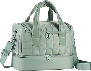 Green nail polish and tool organizer case