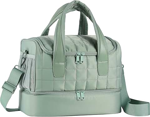 Green nail polish and tool organizer case