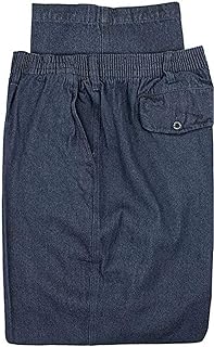 Comfortable Elastic Waist Casual Pants for Big and Tall