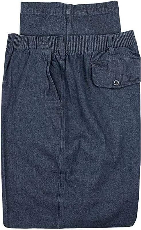 Comfortable Elastic Waist Casual Pants for Big and Tall
