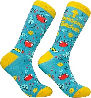 Funny Sarcastic Women's Teacher Socks for Ladies