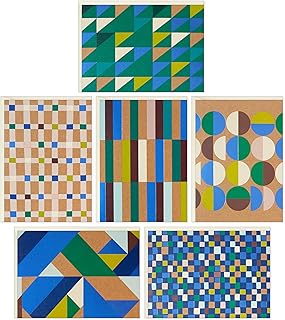 Geometric Note Card Set with Envelopes