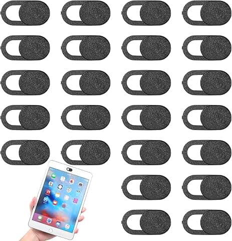 24-Pack Ultra-Thin Camera Privacy Cover Slides