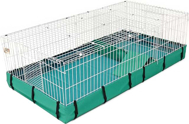 Guinea Pig Cage with Divider and Top