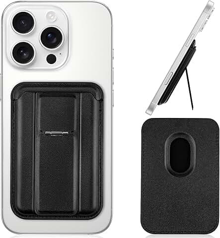 Slim 2-in-1 Magnetic Wallet with Stand for iPhone