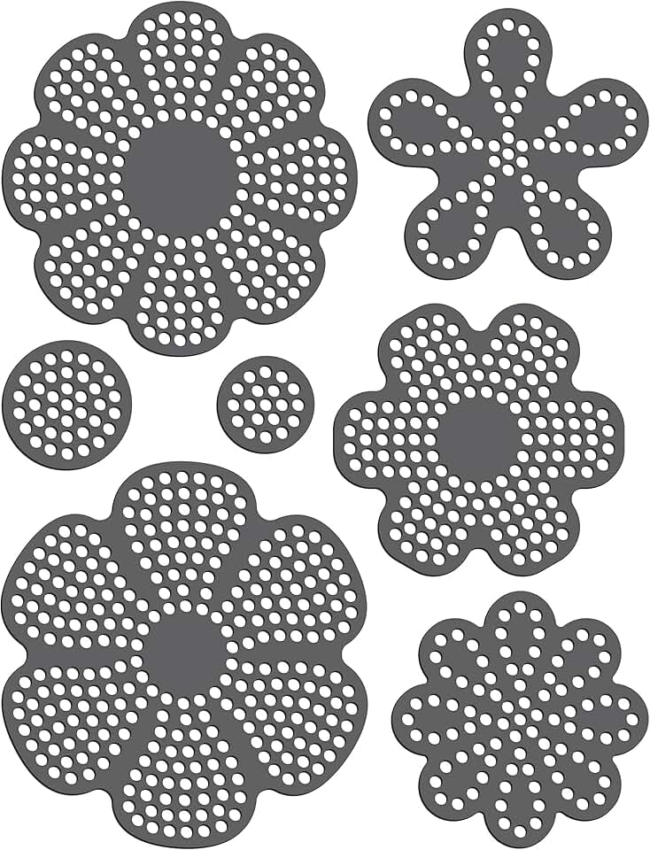 Magnetic Rhinestone Flower Template Set