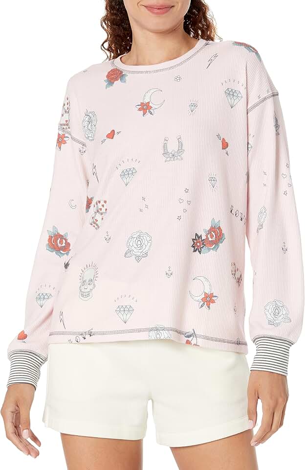 Women's Long Sleeve Loungewear Top