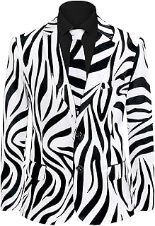 Men's Halloween and Christmas Blazer with Tie