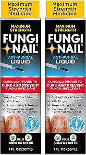 Fungal Nail and Foot Treatment Liquid, 2 Pack