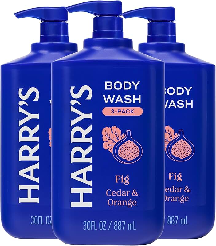 Men's Fig Body Wash, 30 fl oz, Pack of 3