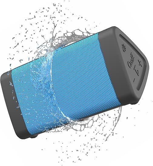 Upgraded Angle 3 Bluetooth Speaker, Water-Resistant, 10W