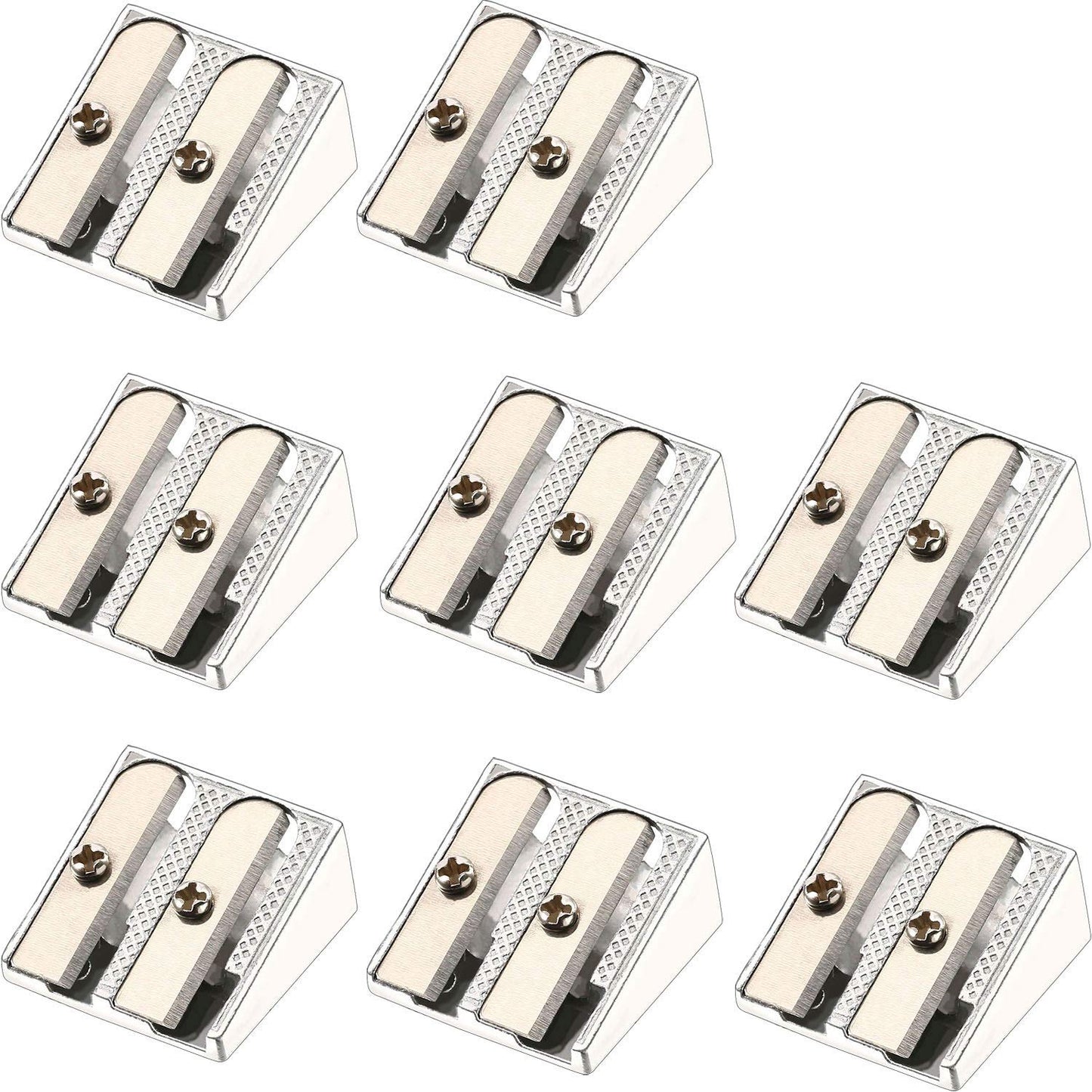 36 Pack Metal Pencil Sharpeners for Kids and Office