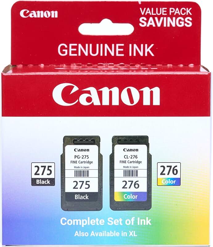 Genuine Ink Pack with 2 Cartridges for Select Printers