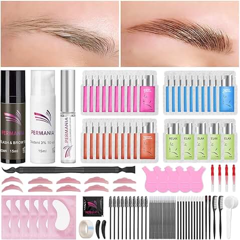 Brow Lamination Kit for Lash Lift and Eyebrow Color