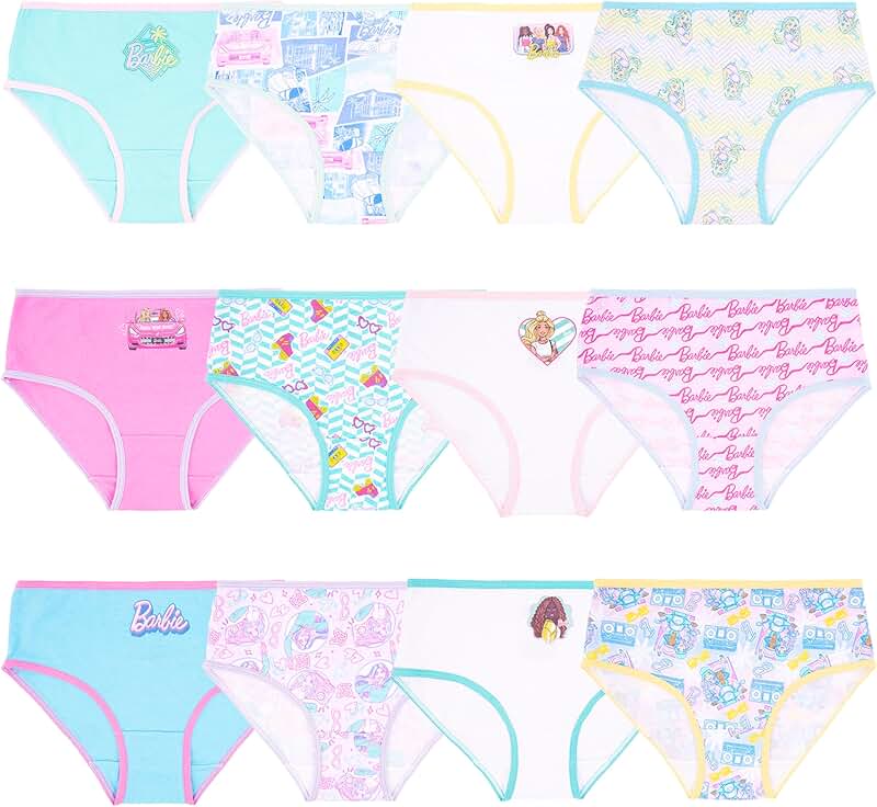 Girls' Underwear Multipacks with Advent Calendar Option 2/3T-10