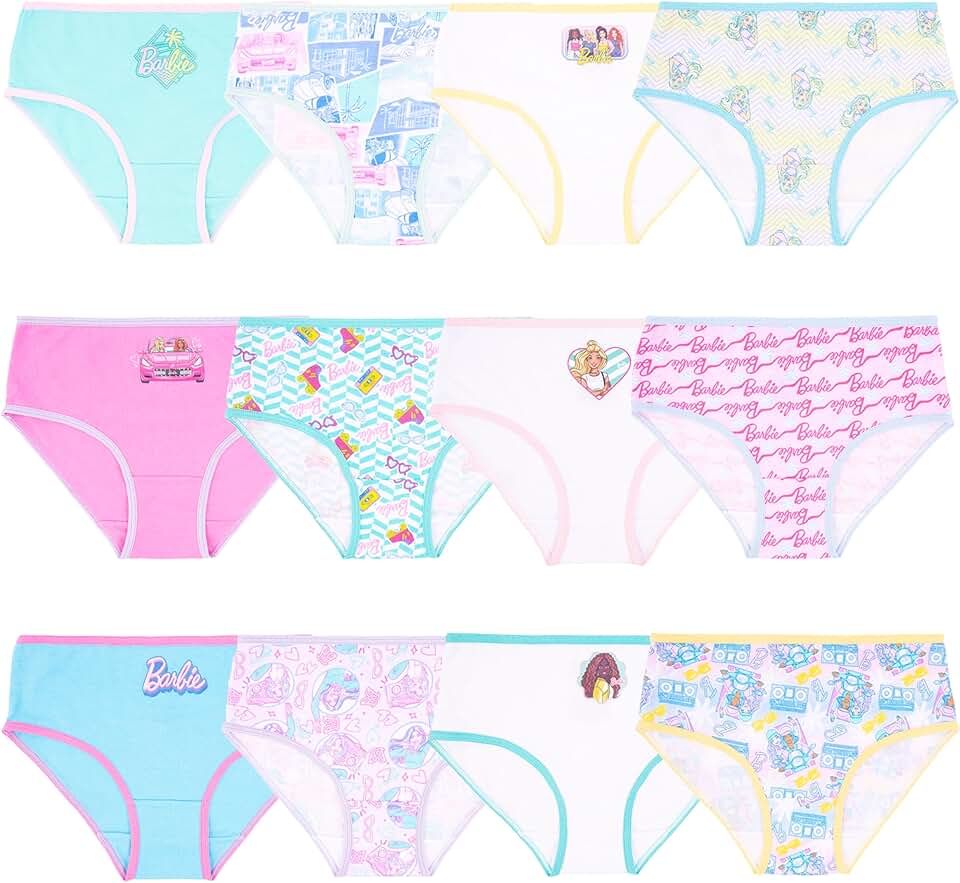Girls' Underwear Multipacks with Advent Calendar Option 2/3T-10