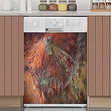 Distressed Copper Magnet Cover for Refrigerator 23x26in