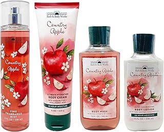 Deluxe Body Care Gift Set with Lotion, Cream, Mist, and Shower Gel