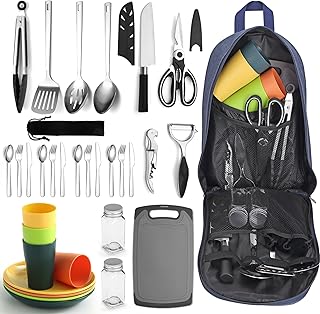 Camping Cooking Utensils and Accessories Set