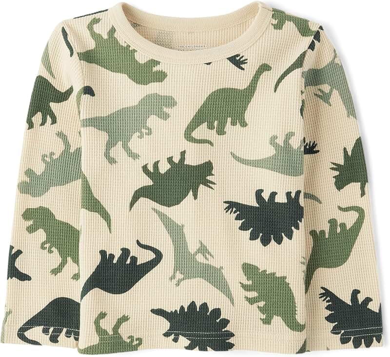 Baby Boys' Long Sleeve Casual Thermal Shirt