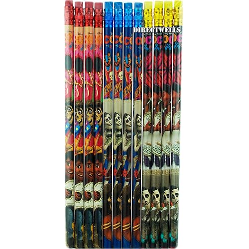 Twelve-Color Wooden Pencil Set