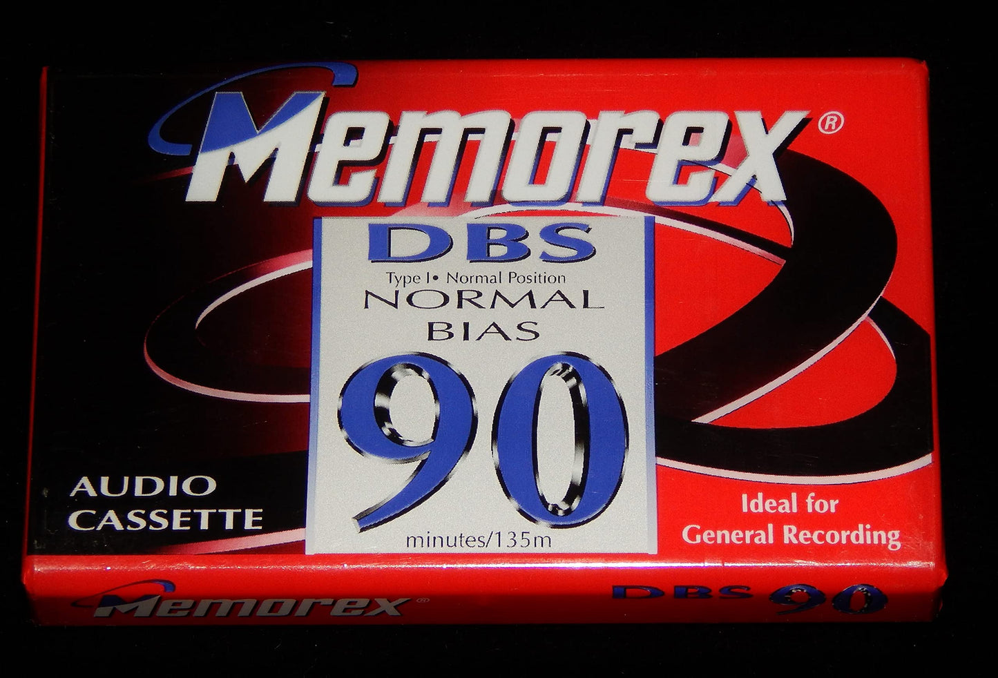 DBS 90 Single Blank Audio Cassette Tape Vintage