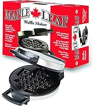 Maple Leaf Shaped Belgian Waffle Maker
