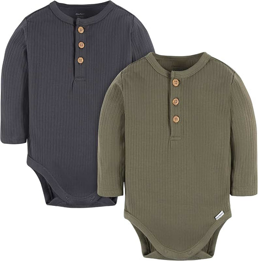 Baby Boys' and Girls' 2-Pack Bodysuits