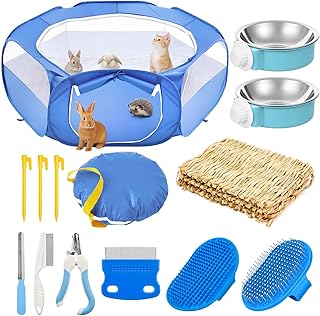 Large Rabbit Playpen and Care Kit