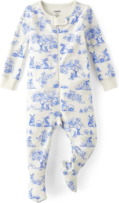 Unisex Baby Cotton Footed Sleep and Play Suit
